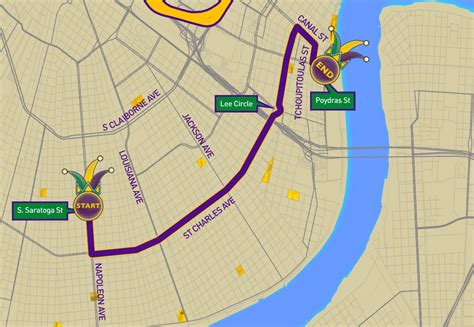 krewe of iris|krewe of iris parade route.